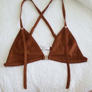 Suede top